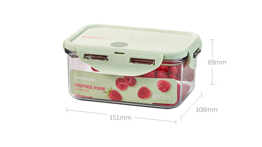 BIS FREE PURE FOOD STORAGE CONTAINER 600ML