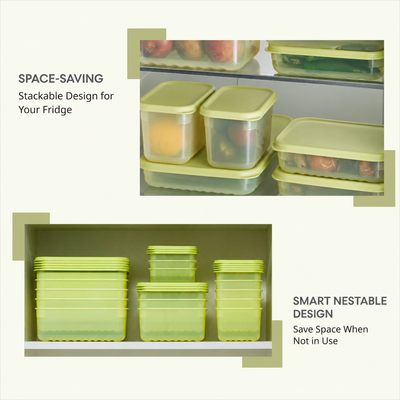 Fresh Block 5.9L (Set of 2) Freshness Storage Container with Moisture ...