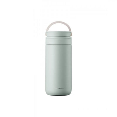 LocknLock Stainless Steel Double Wall Insulated Metro 2Way Tumbler with Hand Strap, 355 Ml