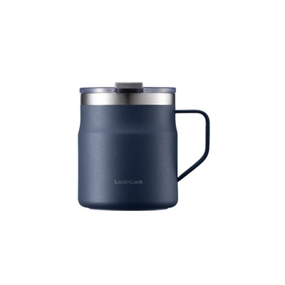 LocknLock Stainless Steel Insulated Metro Mug with Handle And Lid