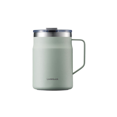LocknLock Stainless Steel Insulated Metro Mug with Handle And Lid