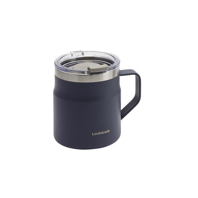 LocknLock Stainless Steel Insulated Metro Mug with Handle And Lid