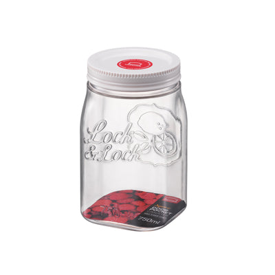 SQUARE FRIDGE CANISTER 750ML - SET