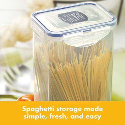 LocknLock Classics Extra Large Tall Rectangular Food Container with Leak Proof Locking Lid
