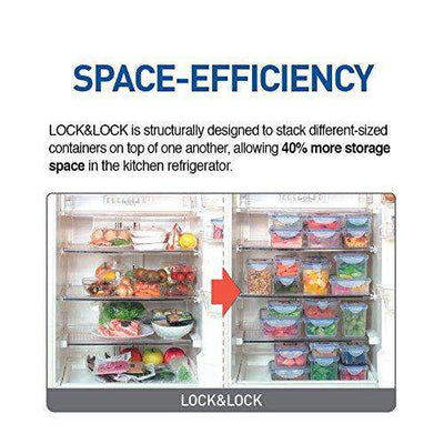 LocknLock Classics Rectangular Food Container, 1 Litre