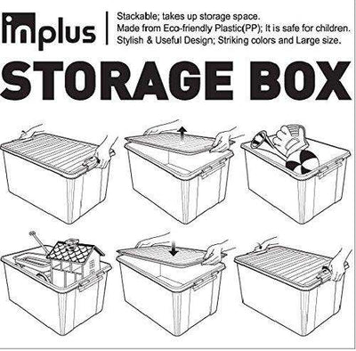 INPLUS AIRTIGHT ORGANIZER/STORAGE BOX - TRANSPARENT – LocknLock India