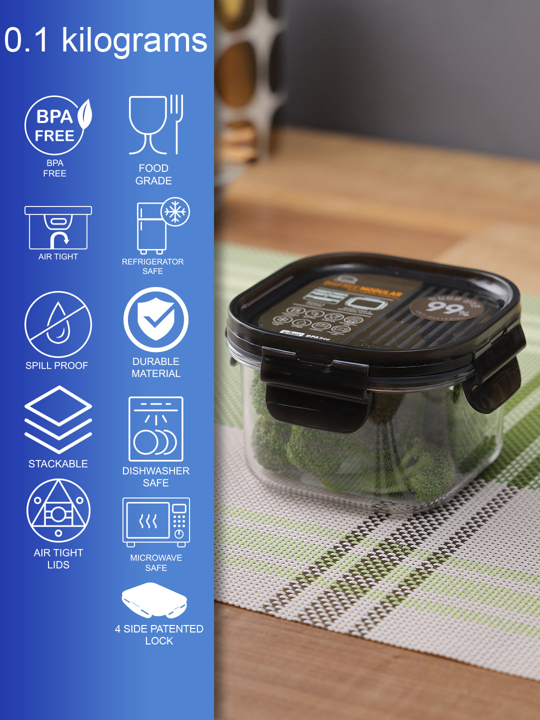 Square - 260ml – LocknLock India