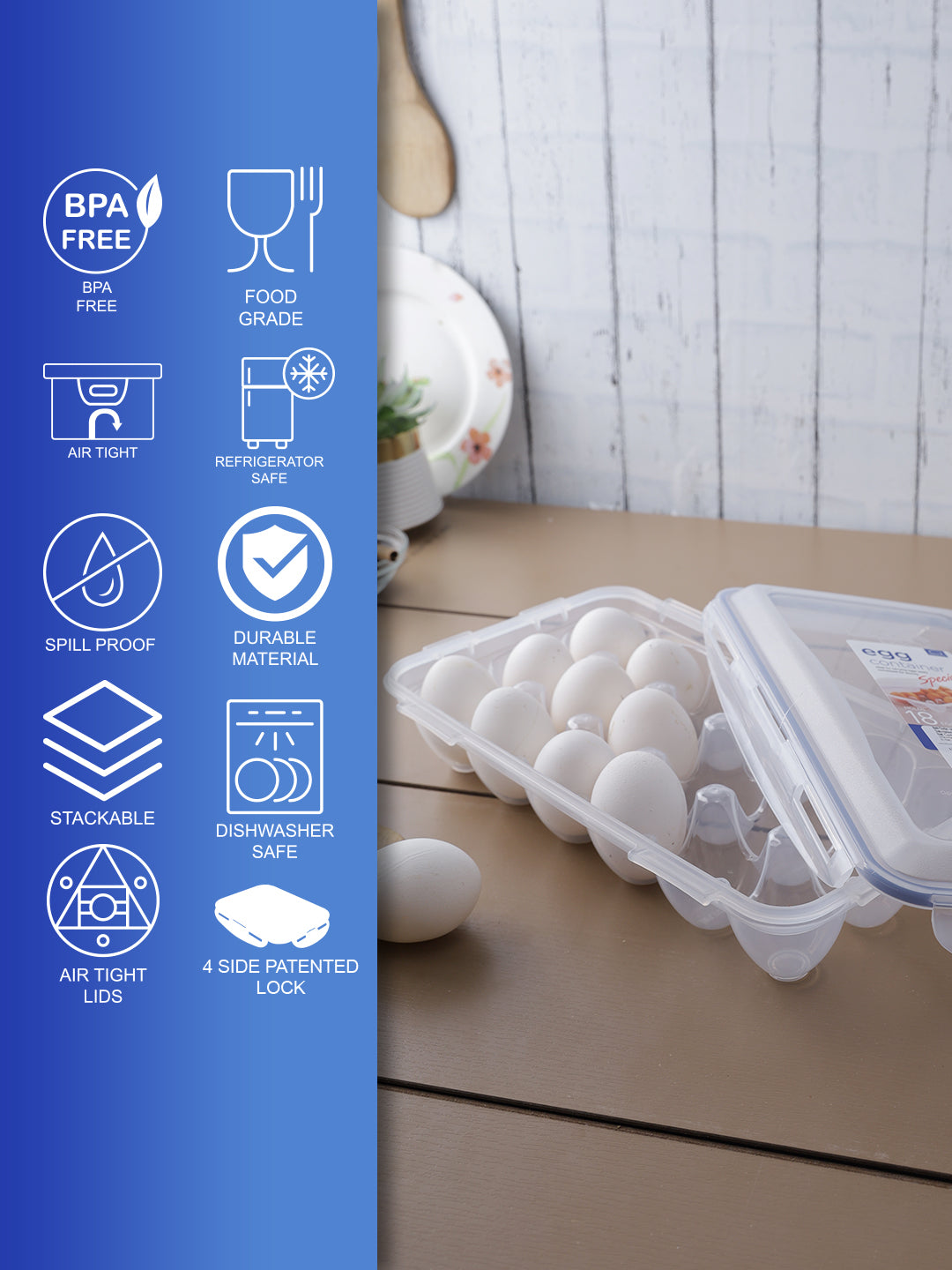 Eggs Dispenser/Holder | 18 eggs – LocknLock India