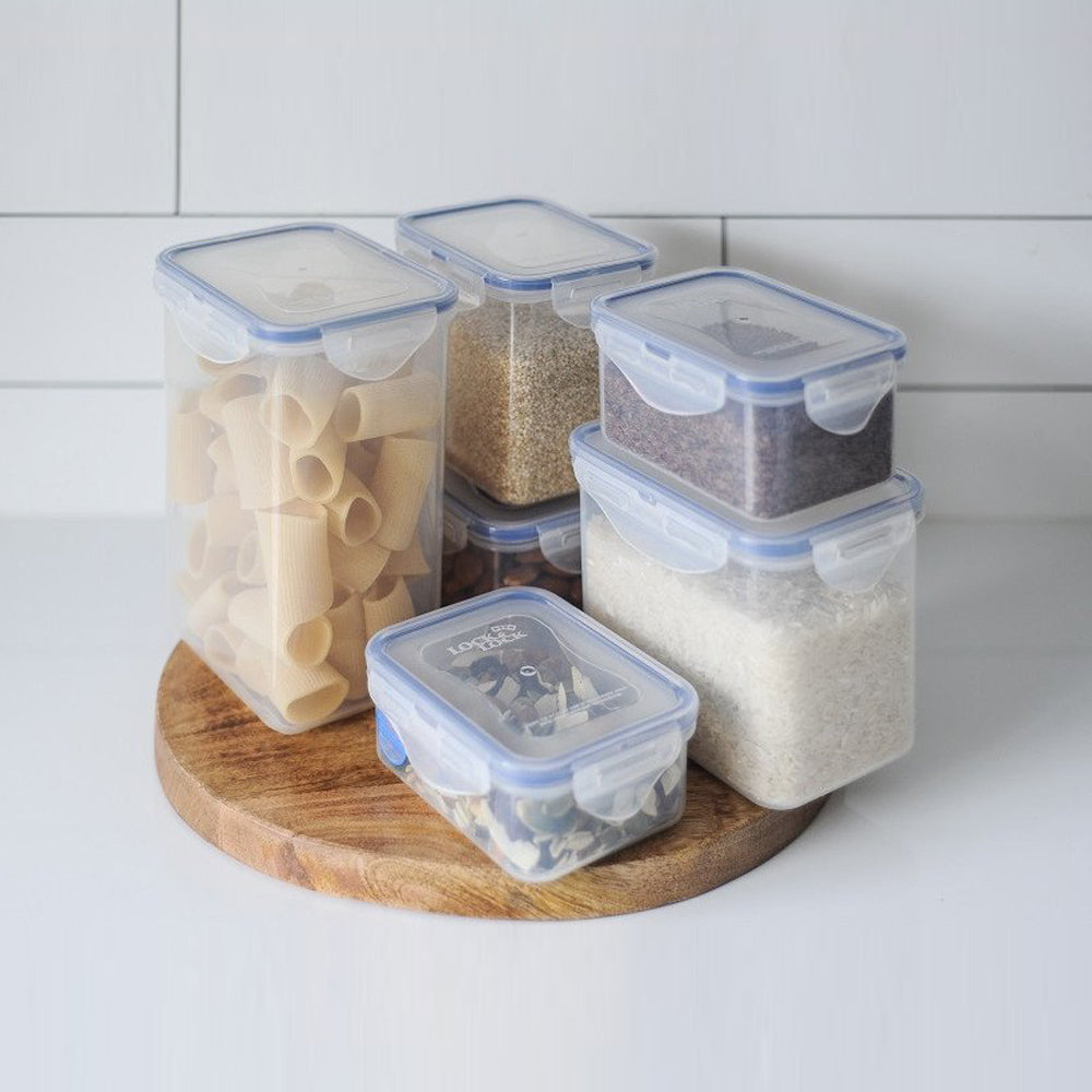 LocknLock Classics Tall Rectangular Plastic Airtight Food Storage