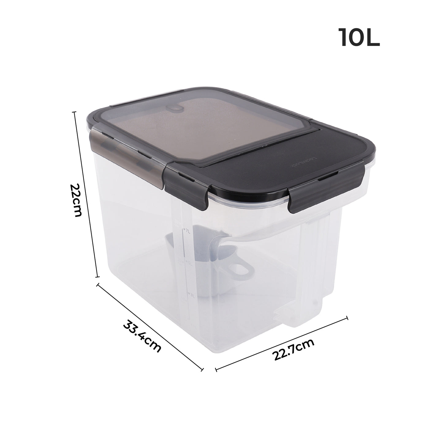 LocknLock Hermetic Pantry Food Container with Air Tight Locking | 10LTR