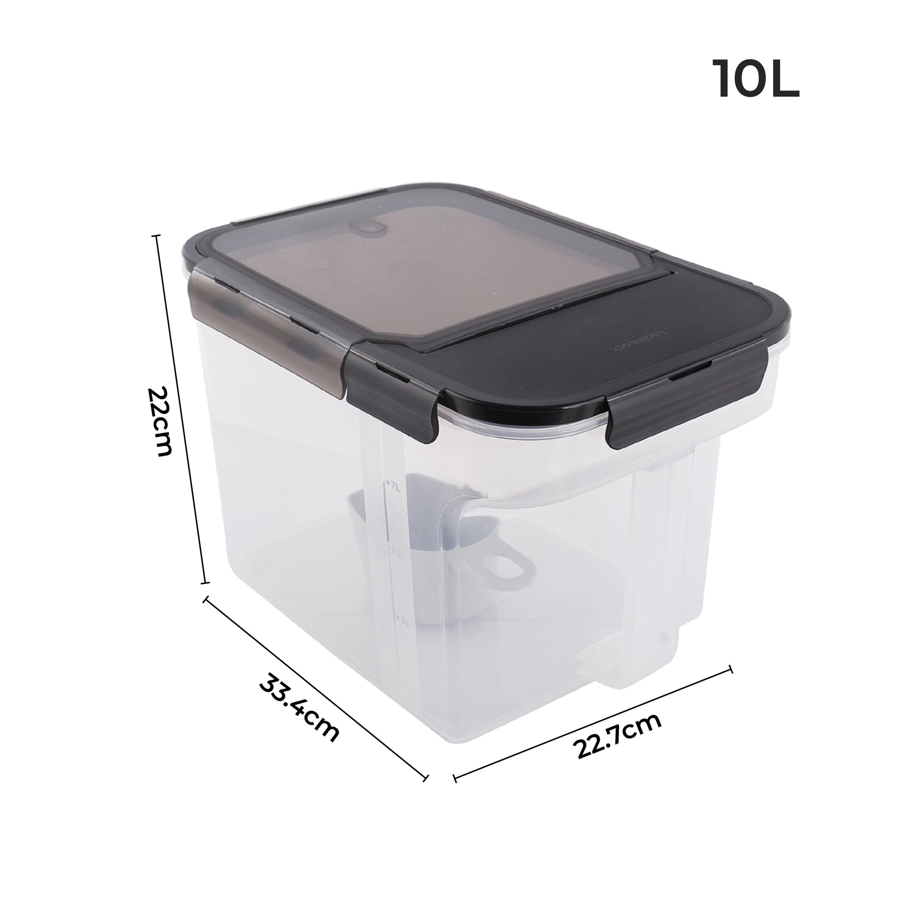 Small Food Container Lock LocknLock Hermetic Pantry Food Container with Air Tight Locking | 10LT ...