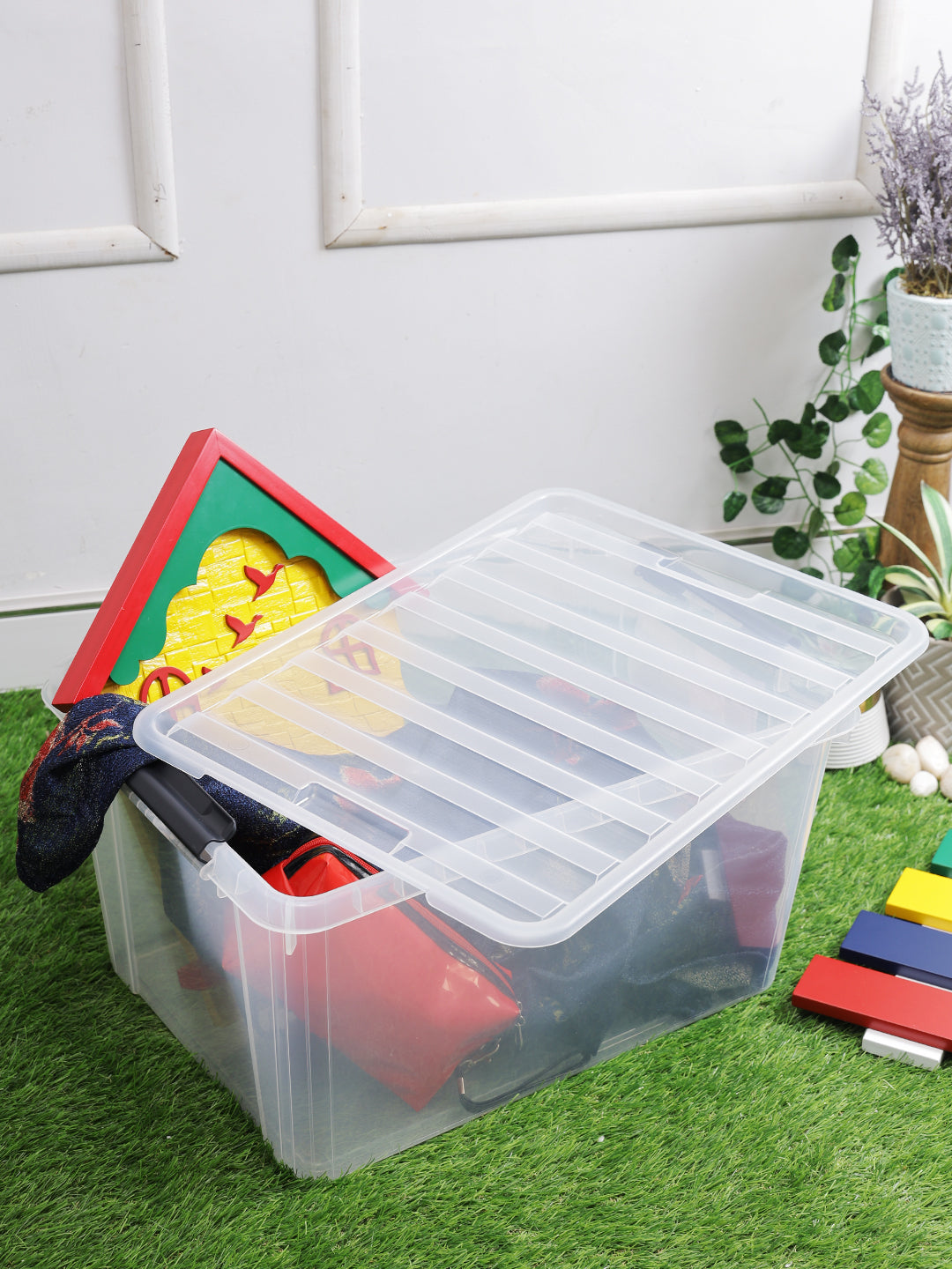 INPLUS AIRTIGHT ORGANIZER/STORAGE BOX - TRANSPARENT – LocknLock India