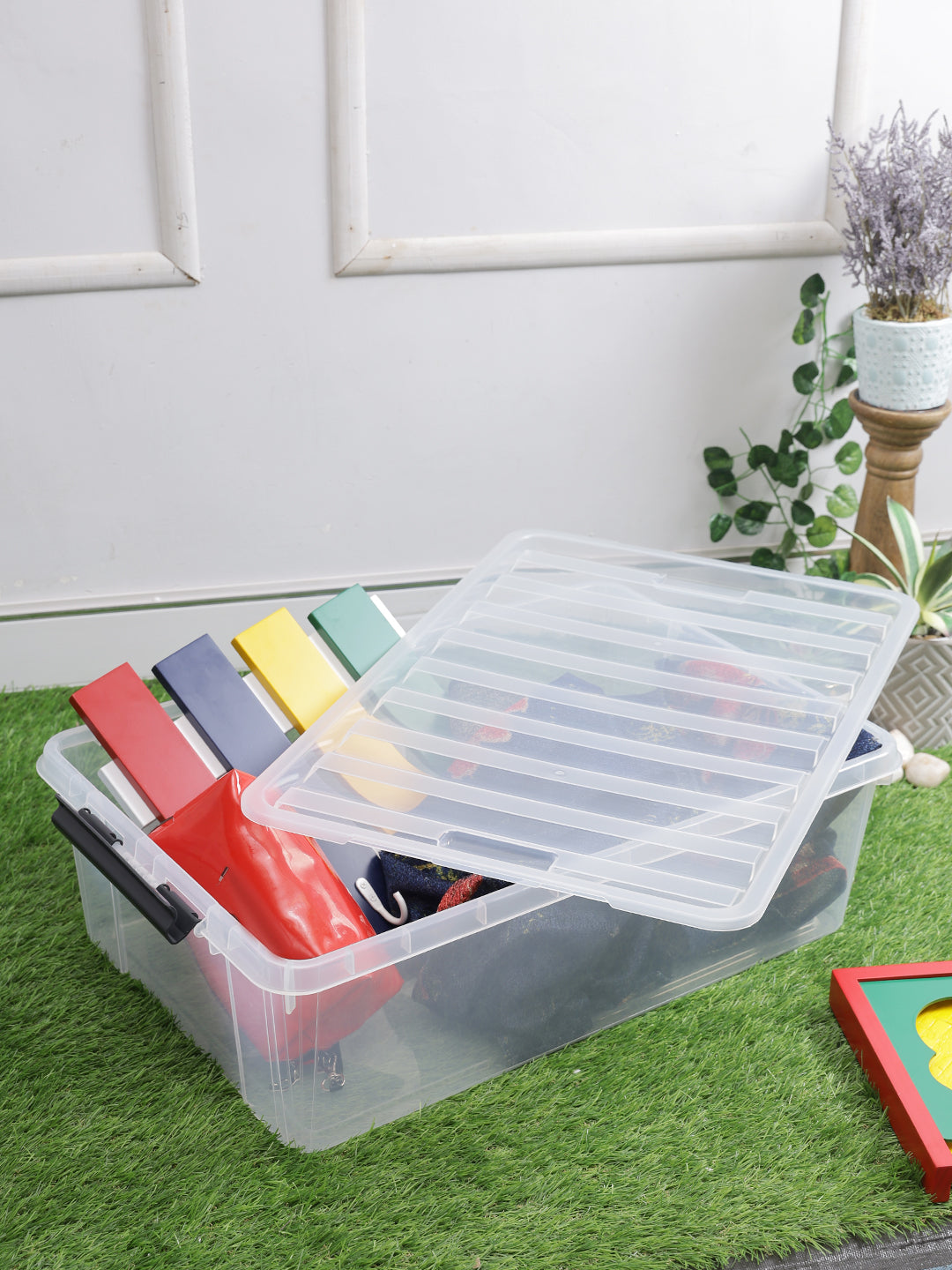 INPLUS AIRTIGHT ORGANIZER/STORAGE BOX - TRANSPARENT – LocknLock India