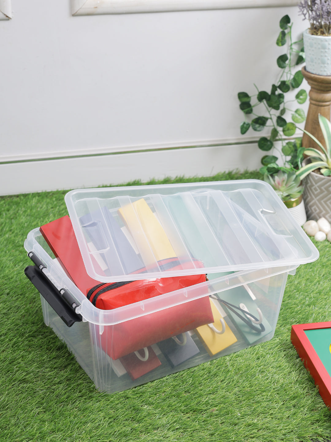 INPLUS AIRTIGHT ORGANIZER/STORAGE BOX - TRANSPARENT – LocknLock India