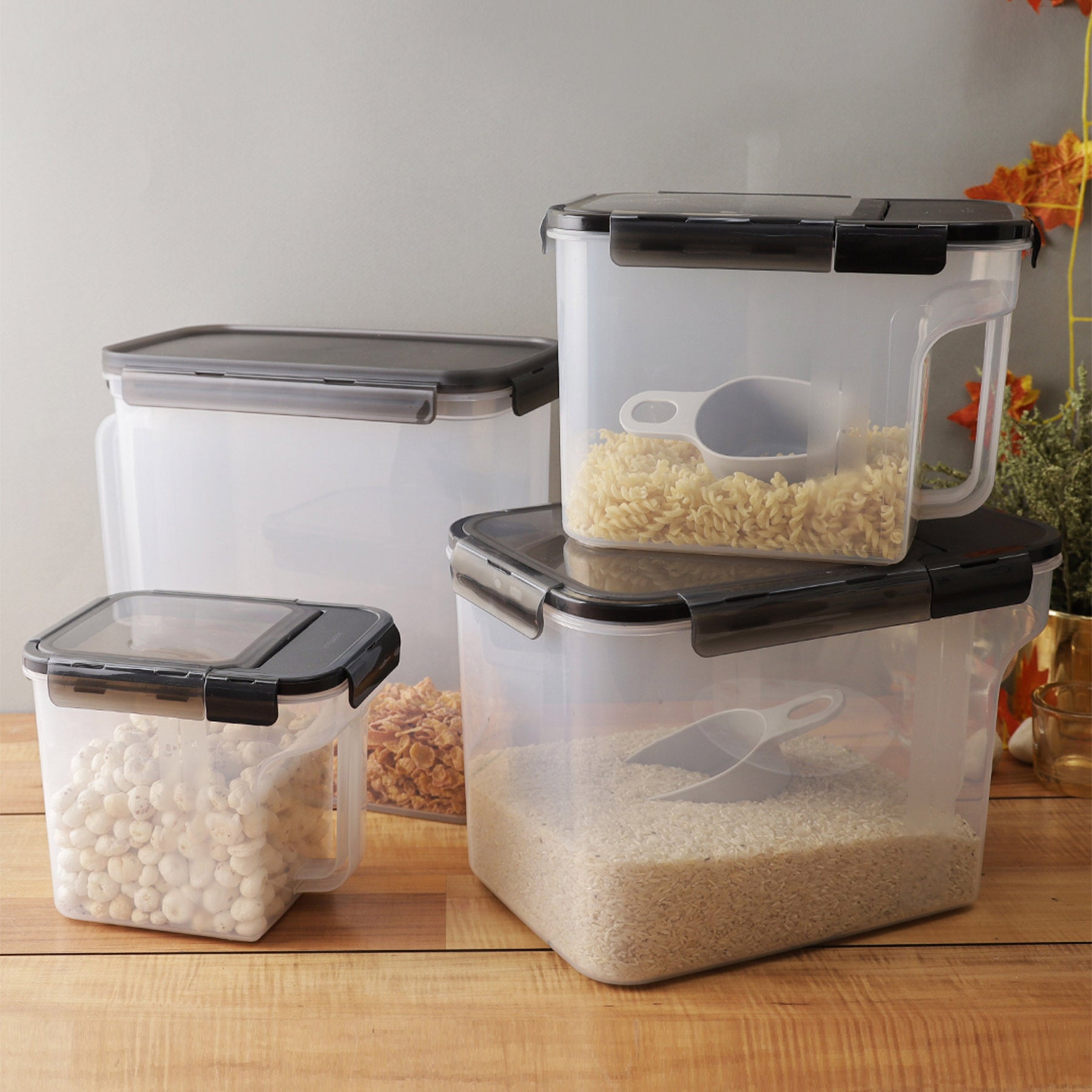 Small Food Container Lock LocknLock Hermetic Pantry Food Container with Air Tight Locking | 2.5L ...