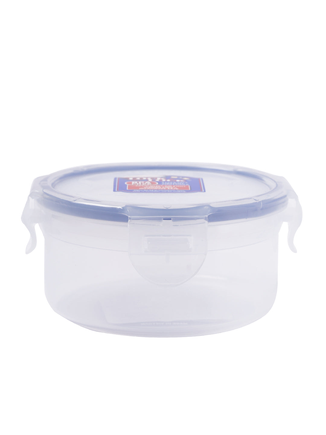 LocknLock Classics Large Round Food Container with Leak Proof Locking Lid, Clear