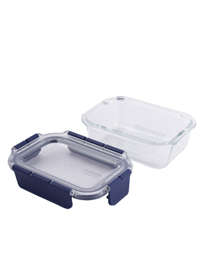 LocknLock Air & Liquid Tight Glass Food Storage Container, 380ML