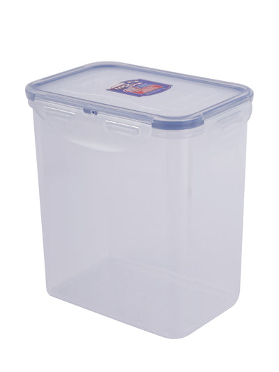 LocknLock Classics Tall Rectangular Plastic Airtight Food Storage Container, 1 Liter, Set of 3