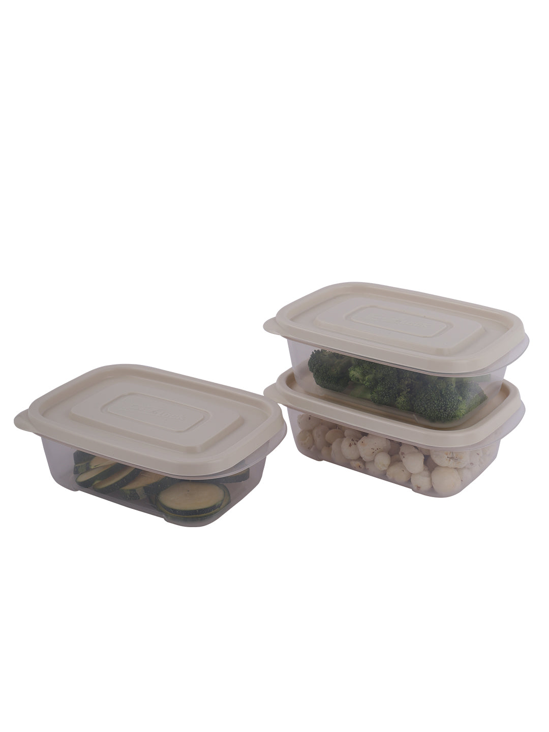 RECTANGLE 520ML X 3 - IVORY SET – LocknLock India