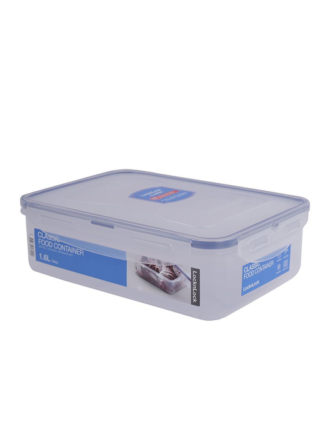 Locknlock Plastic Containers LocknLock Classics Rectangular Plastic Airtight Food Storage Container ...