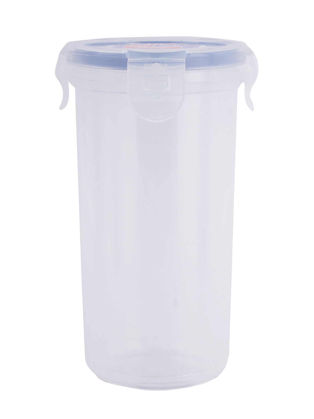 LocknLock Classics Small Round Food Container with Leak Proof Locking Lid, Clear