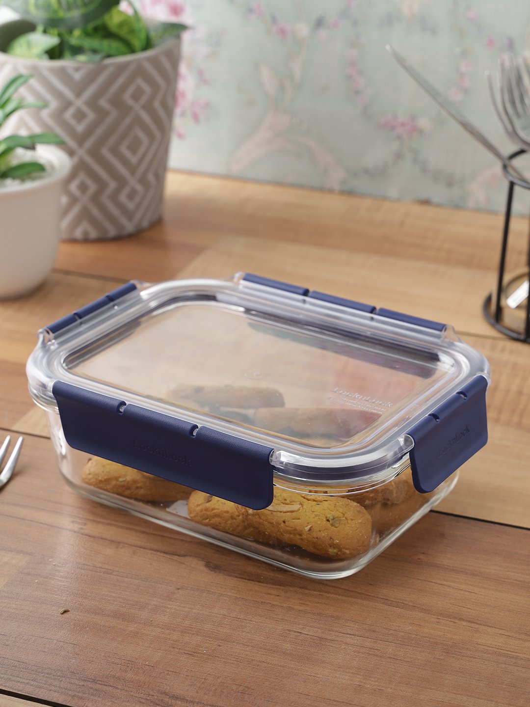 Glass Container Rectangle - 1L – LocknLock India